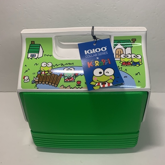 Sanrio Hello Kitty KEROPPI Insulated Igloo Cooler 4 Qt 6-Can Capacity New - Picture 4 of 8